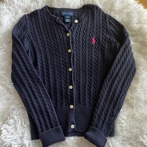 Ralph Lauren Girls Sweater Size Med